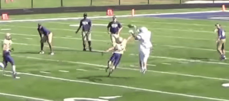 Grayson Beamer Louisville Leopards Freshman Football Vs. Archbishop Hoban Knights 2016 Scrimmage