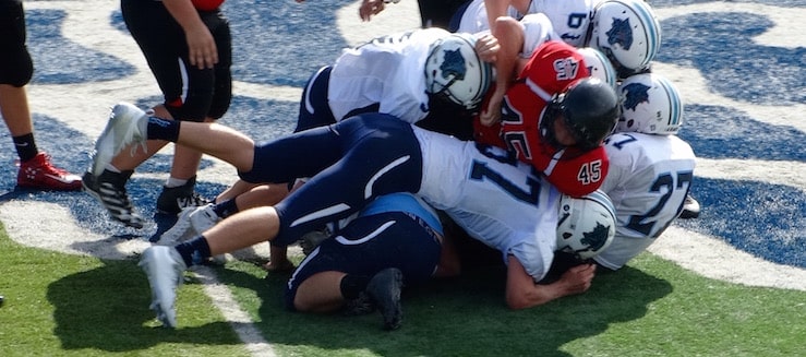 Louisville Leopards Vs. Canfield Cardinals JV Football 2016