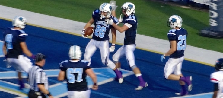 Gavin VanZant Louisville Leopards Football Vs. Alliance Aviators 2016