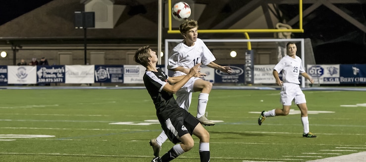 Hunter Foley Louisville Leopards Boys Soccer Vs. Canton McKinley Bulldogs 2015