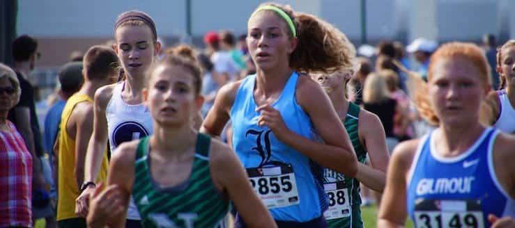 Kayla Gibson Louisville Leopards Girls Cross Country 2016 at GlenOak Invitational