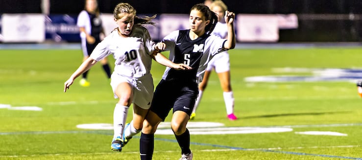 Maddie Berkebile Louisville Leopards Vs. Massillon Tigers Girls Soccer 2016