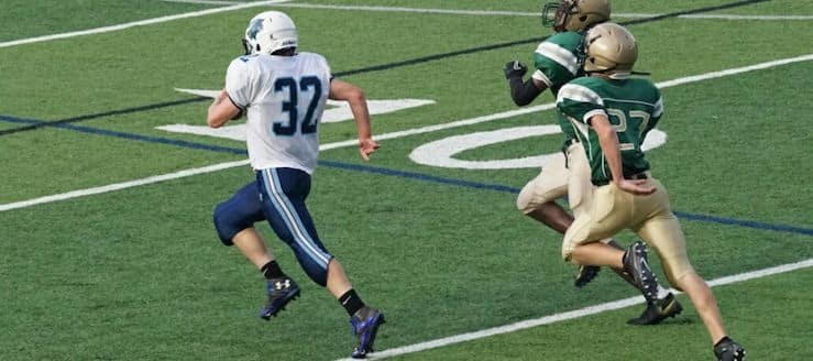 Nathan Guiley Louisville Leopards Vs. St. Vincent-St. Mary Irish 2016 Freshman Football