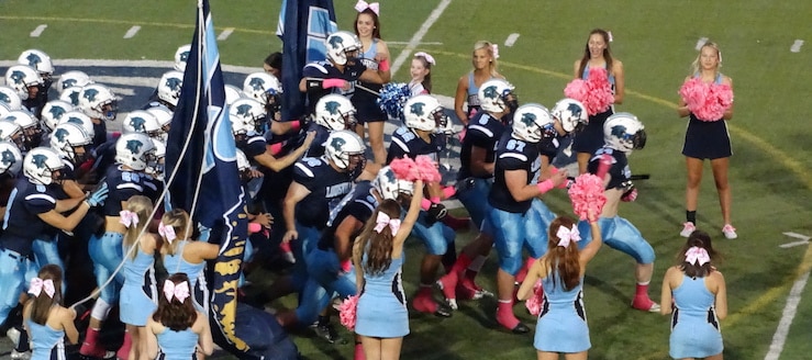 Louisville Leopards Football 2016 Vs. West Branch