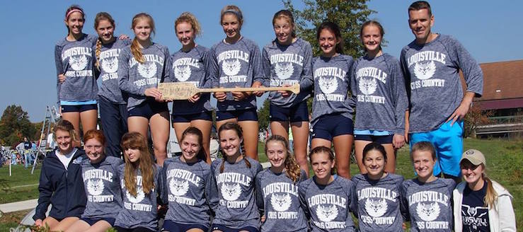 Louisville Leopards Girls Cross Country 2016 NBC Champions