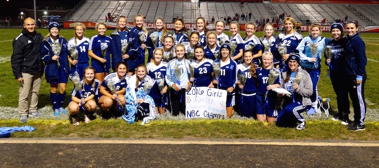 Louisville Leopards Girls Soccer 2016 NBC Champions