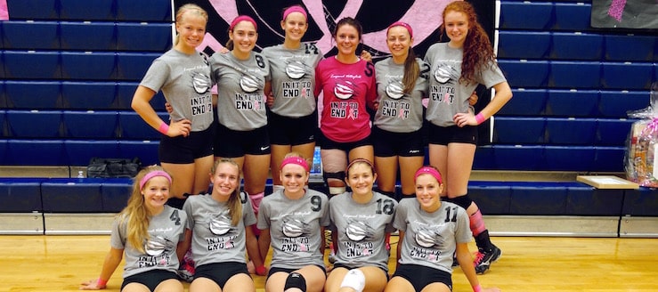 Louisville Leopards Volleyball NBC Champions 2016
