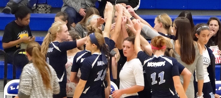 Louisville Leopards Volleyball Vs. Lake Blue Streaks Tournament 2016