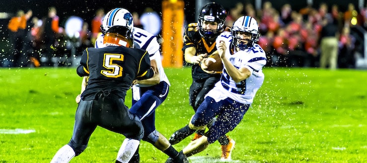 Max Hartline Louisville Leopards Vs. Marlington Dukes 2016 Football