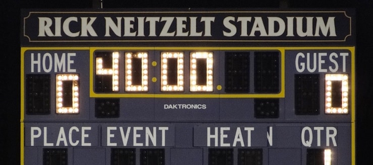 Rick Neitzelt Stadium Scoreboard - Jackson Polar Bears Soccer
