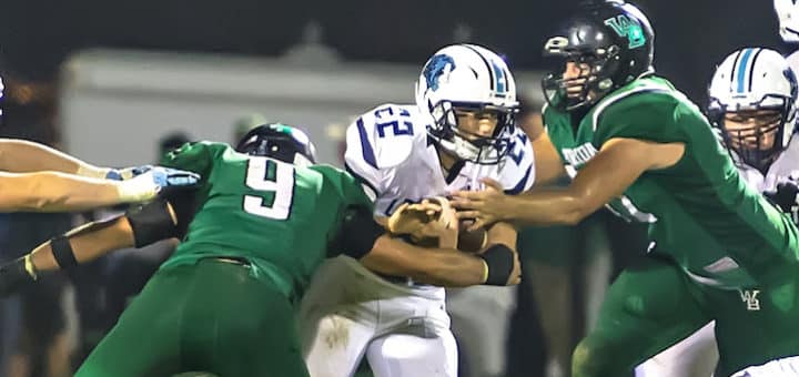 Nathan Guiley Louisville Leopards Football 2017 Vs. West Branch Warriors