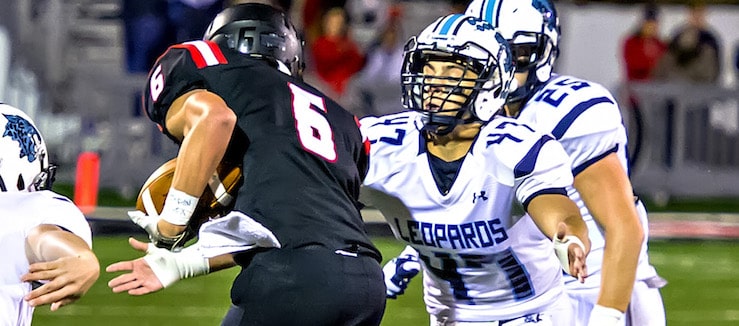 Justin Vanover Football Highlights 2016 - Louisville Leopards