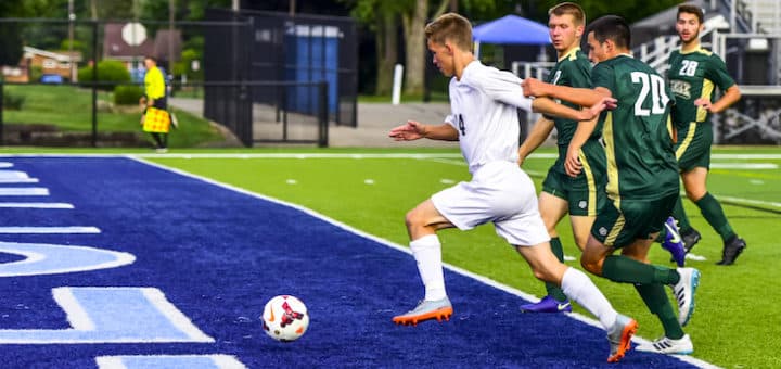 Hunter Foley Louisville Leopards Boys Soccer Vs. GlenOak Golden Eagles 2017