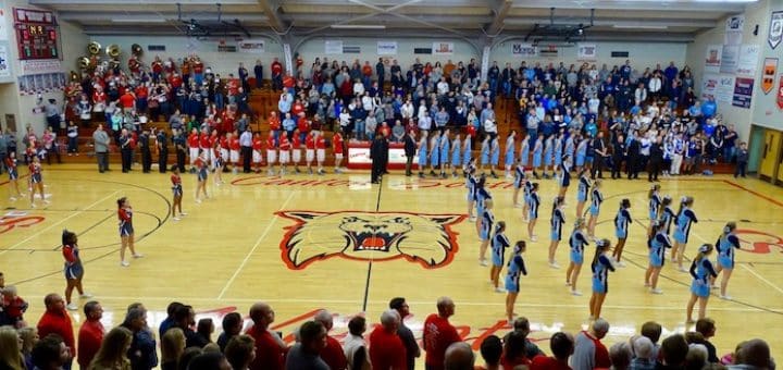 Last Gane in Red Ash Gymnasium - Canton South Basketball