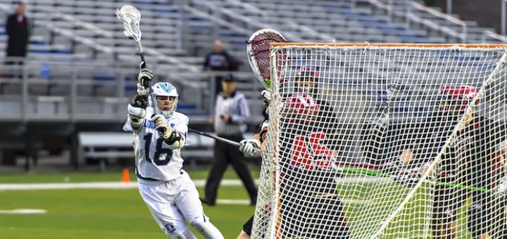 Zach Burkhardt Louisville Leopards Vs. Chardon Hilltoppers Boys Lacrosse 2017