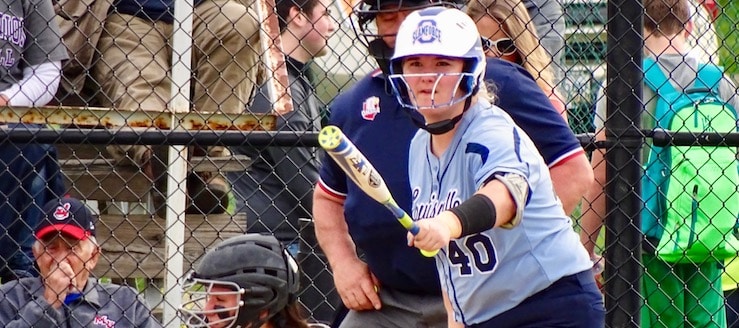 Alex Fankhauser Louisville Leopards Softball 2017 at West Branch Warriors
