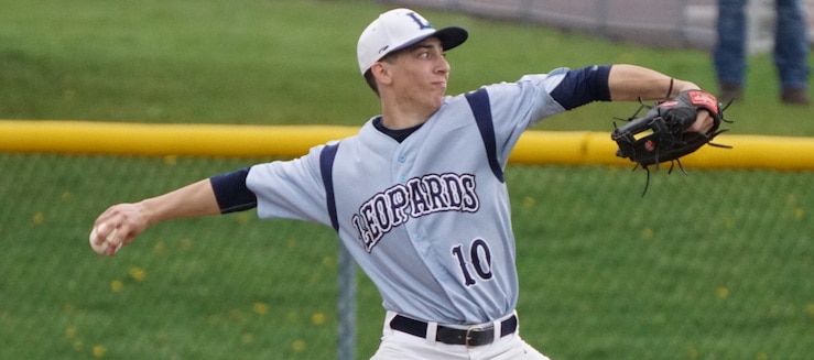 Cameron Prasco Louisville Leopards Baseball Vs. Akron Ellet Orangemen 2017