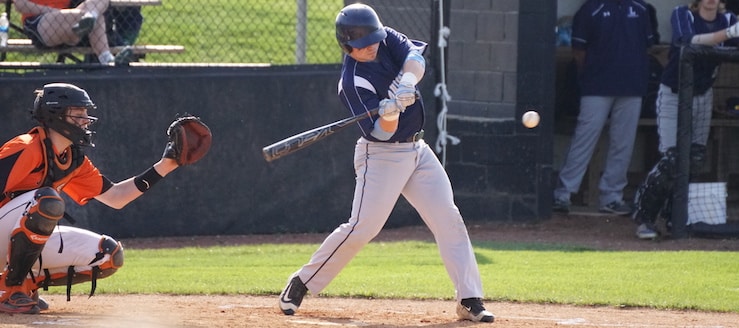 Casey Nau Louisville Leopards at North Canton Hoover Vikings Baseball 2017