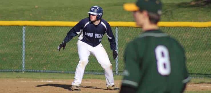 Drew Layton Louisville Leopards Freshman Baseball Vs. St. Edward Eagles