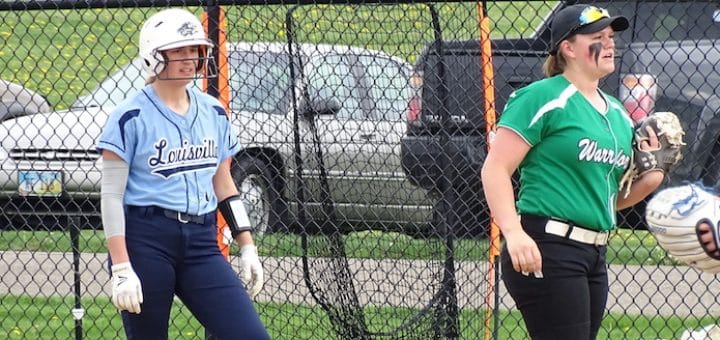 Ellie Jackson Louisville Leopards at West Branch Warriors Softball 2017