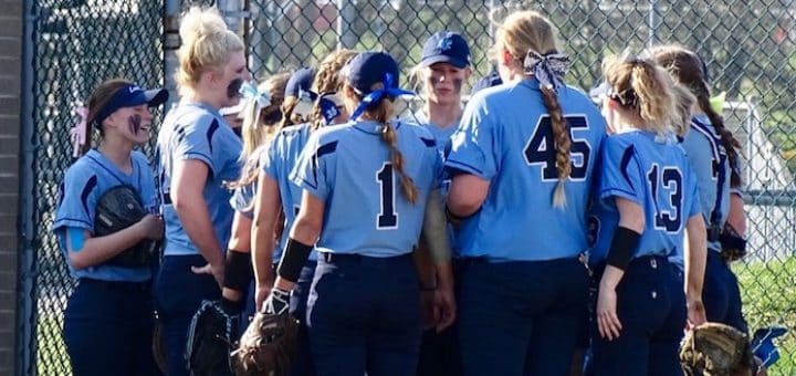 Louisville Leopards Varsity Softball 2017 Vs. Perry Panthers