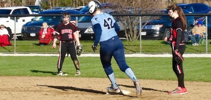 Rylee Squire Louisville Leopards Softball 2016 Vs. Salem Quakers