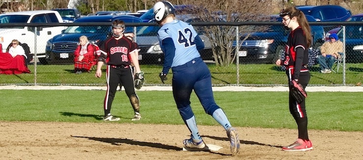 Rylee Squire Louisville Leopards Softball 2016 Vs. Salem Quakers