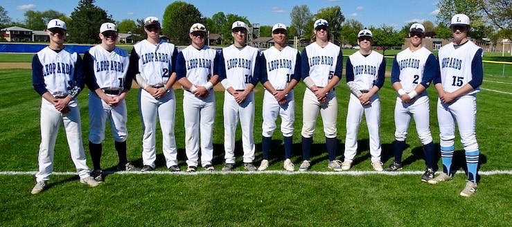 Louisville Leopards Baseball Seniors 2017