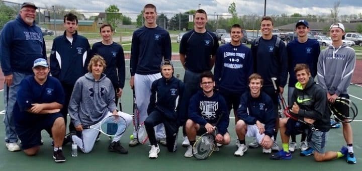 Louisville Leopards Boys Tennis 2017 NBC Champions