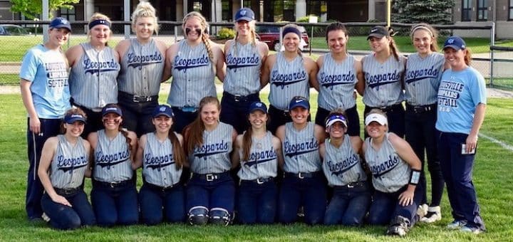Louisville Leopards Softball 2017 Sectional Champions