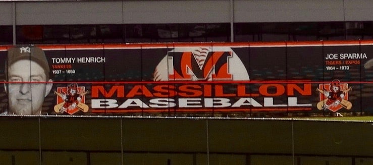 Massillon Tigers Baseball Banner