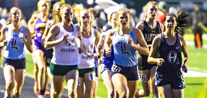 Morgan Cole Louisville Leopards 3200m Run Track and Field