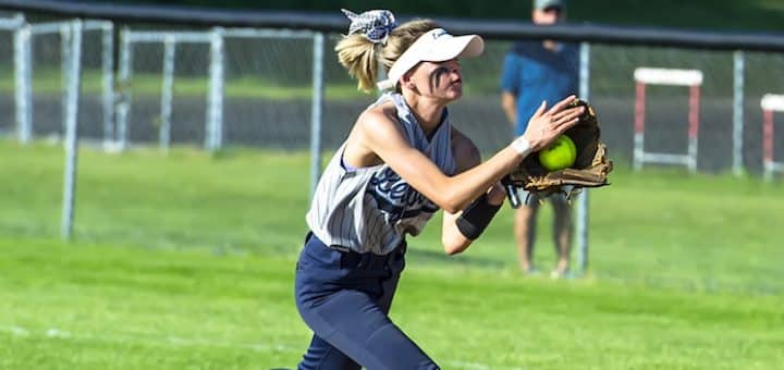 Sydney McKeever Louisville Leopards Softball Tournament Vs. Lake Blue Streaks
