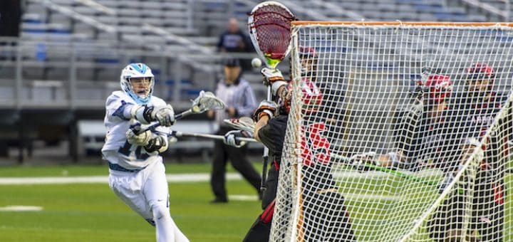 Zach Burkhardt Louisville Leopards Vs. Chardon Hilltoppers Boys Lacrosse 2017
