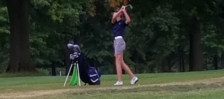 Abby Vanicek Louisville Leopards Girls Golf at Tannenhauf 2017