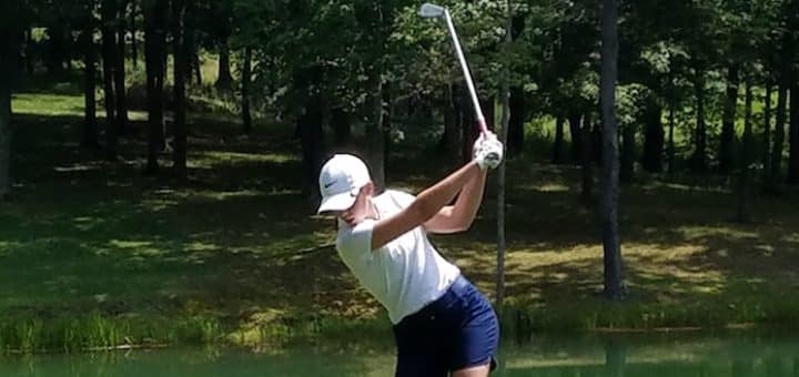 Alexis Beaver Louisville Leopards Golf At Spring Hill