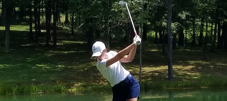 Alexis Beaver Louisville Leopards Golf At Spring Hill