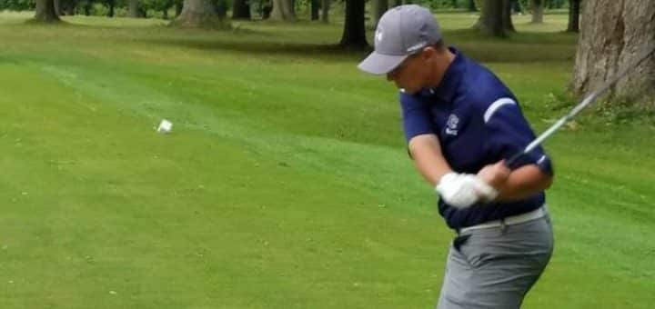 Caleb Prasco Louisville Leopards Boys Golf 2017 at Sleepy Hollow