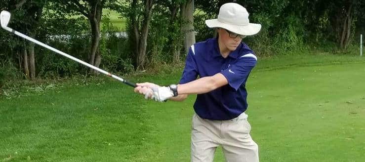 Connor Wendt Louisville Leopards Boys Golf 2017 at Flying B