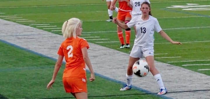 Emilee Mueller Louisville Lepards Girls Soccer Vs. Mansfield Tygers 2017