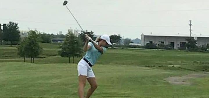 Felicity Adkins Louisville Leopards Girls Golf at Legends 2017