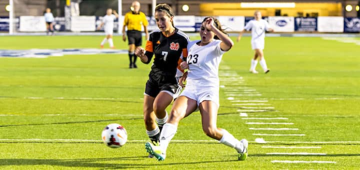 Hannah Baughman Louisville Leopards Girls Soccer Vs. Marlington Dukes 2016