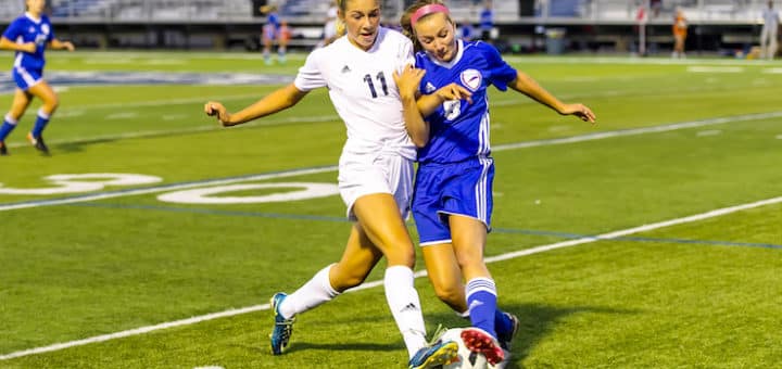 Kayla Gibson Louisville Leopards Girls Soccer Vs. Lake Blue Streaks 2017