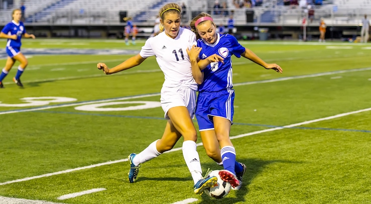 Kayla Gibson Louisville Leopards Girls Soccer Vs. Lake Blue Streaks 2017