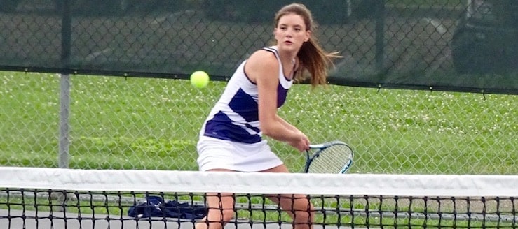Kennedy Keister Louisville Leopards Girls Tennis 2017
