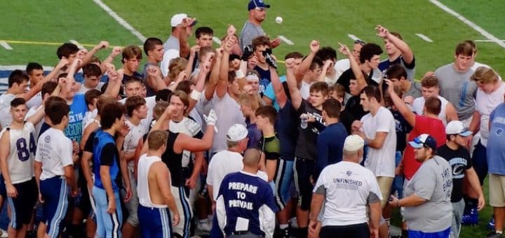 Louisville Leopards Football Intersquad Scrimmage 2017