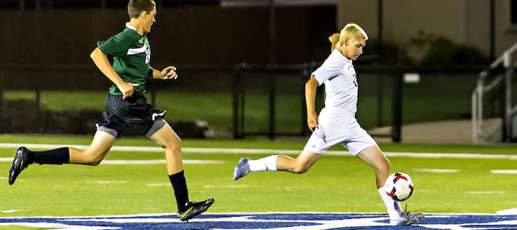 AJ Meeks Louisville Leopards Boys Soccer 2016 Vs. GlenOak Golden Eagles