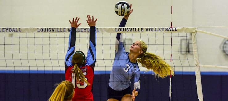 Cami Nau Louisville Leopards Volleyball 2017 Vs. Alliance Aviators
