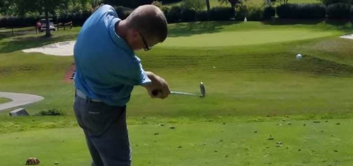 Connor Wendt Louisville Leopards Boys Golf 2017 Swinging