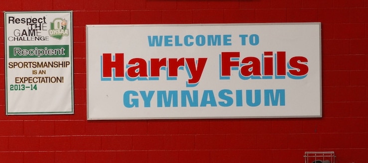 Harry Fails Gymnasium Sign - Alliance Aviators Gym